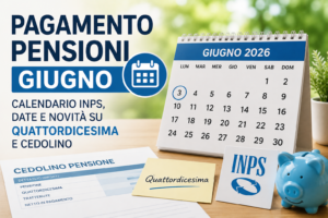 Pagamento Pensioni Giugno: Calendario INPS