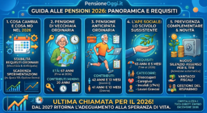 Pensioni 2026 requisiti